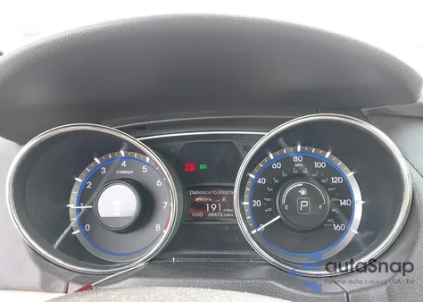 2013 Hyundai Sonata Gls z USA, uszkodzony, nr VIN 5NPEB4AC7DH617971